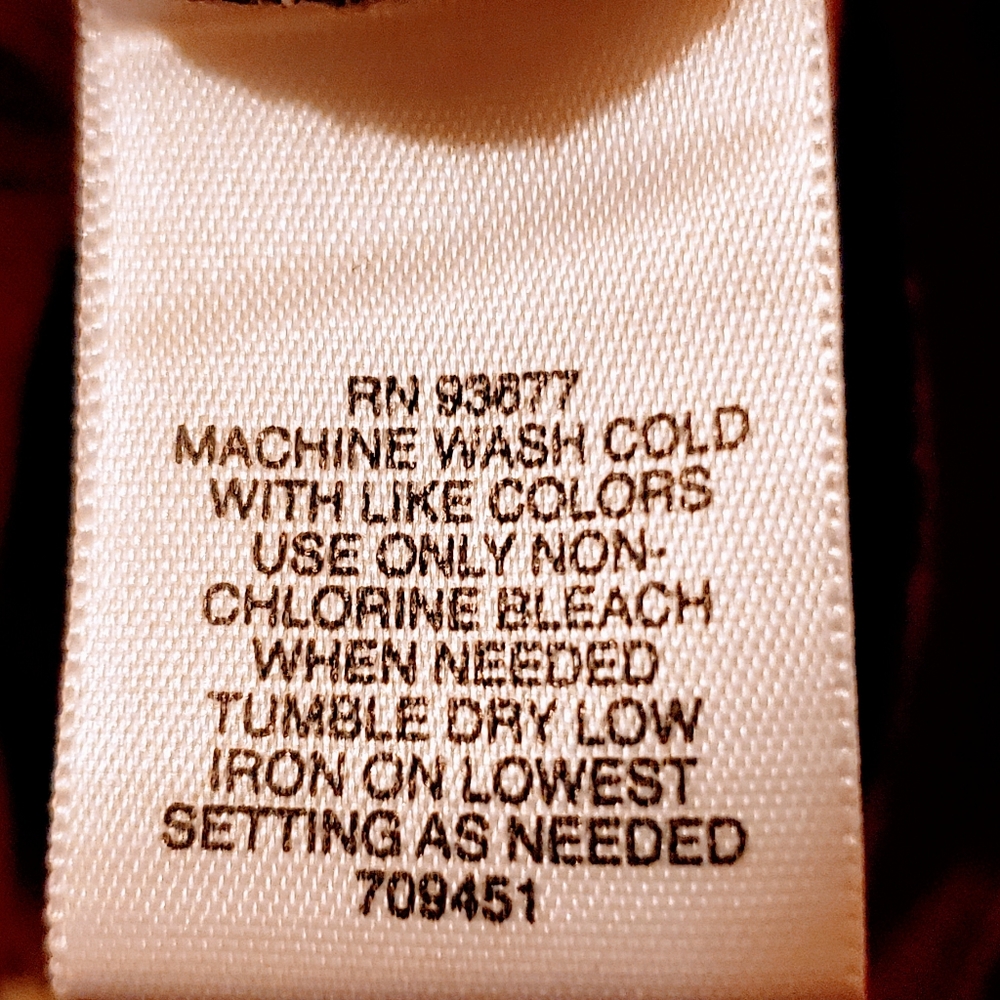 Liz Claiborne multicolor 2x cap sleeve top - Picture 5 of 7